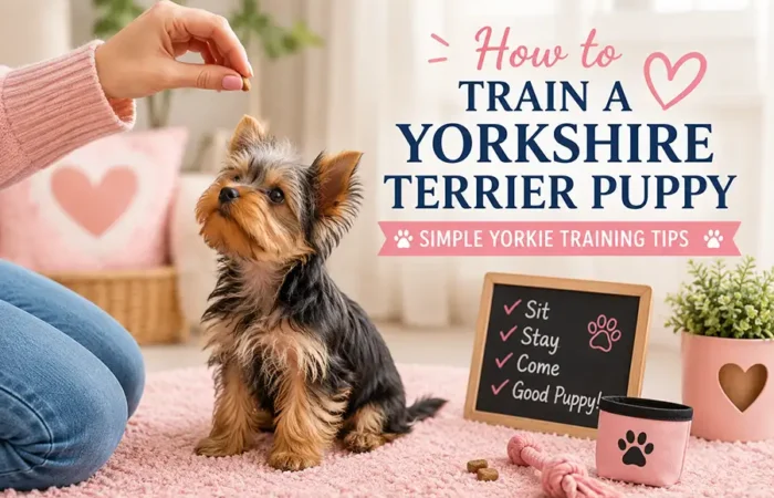 How to Train a Yorkshire Terrier Puppy: Simple Yorkie Training Tips